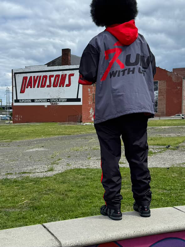 RUN WITH US-WINDBREAKER SET