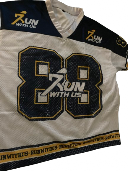 Run with us football Jersey