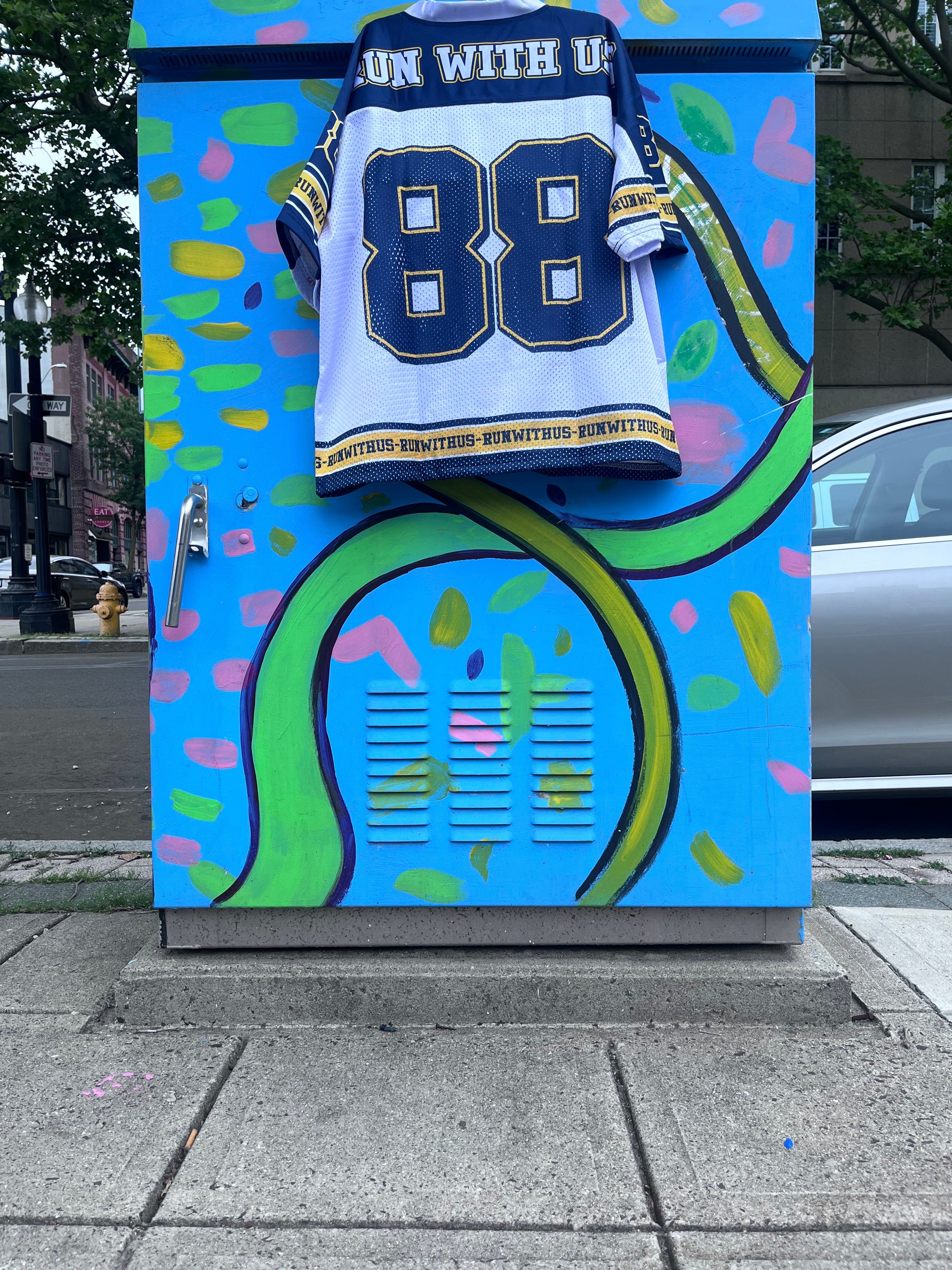 Run with us football Jersey