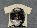 A Run with us astronaut tee