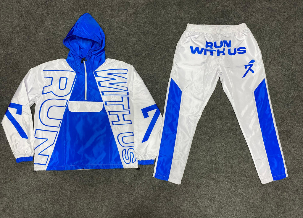 RUN WITH US WINDBREAKER SET