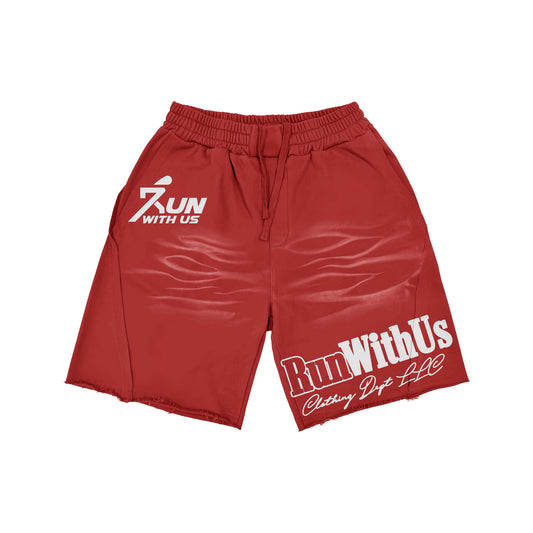 RUN WITH US STREETWEAR SHORTS