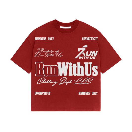 Run with us SHORT SLEEVES T-SHIRT