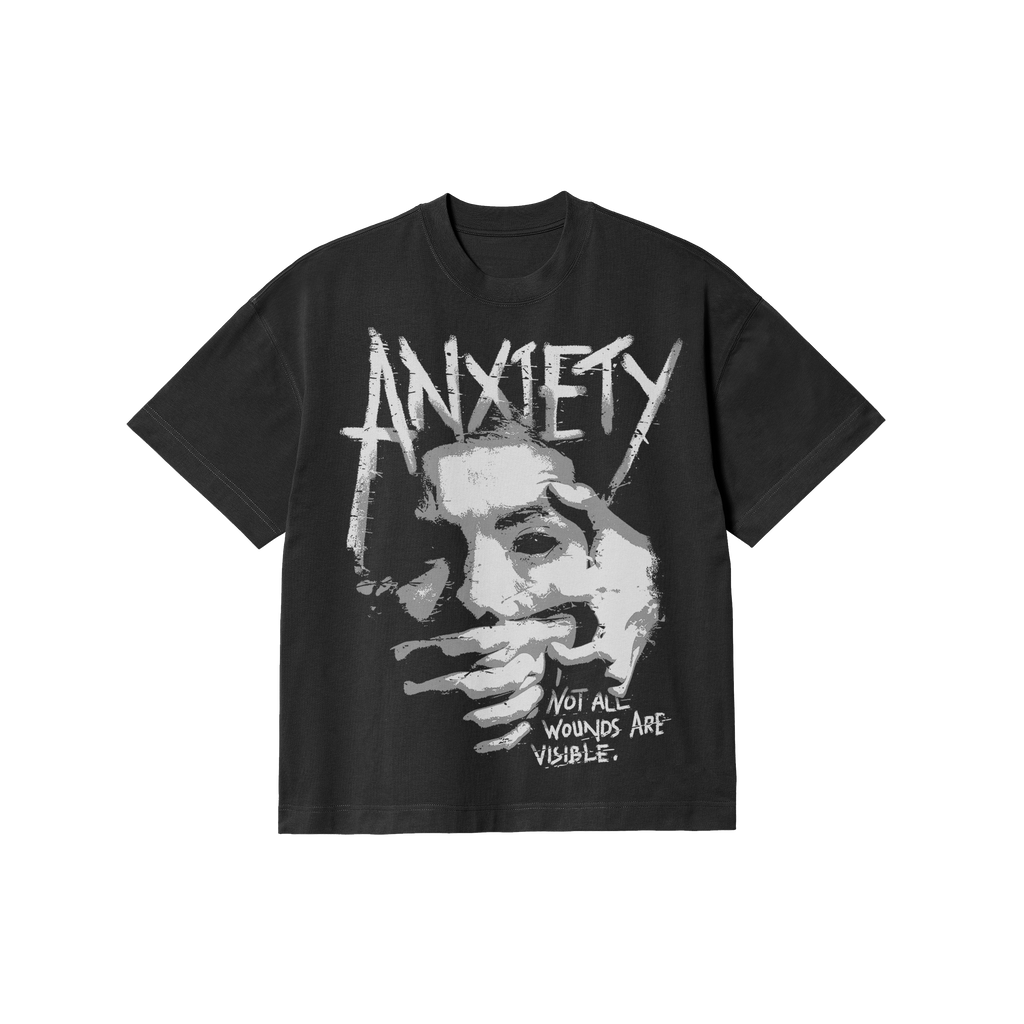 Run with us anxiety t-shirt