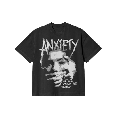 Run with us anxiety t-shirt