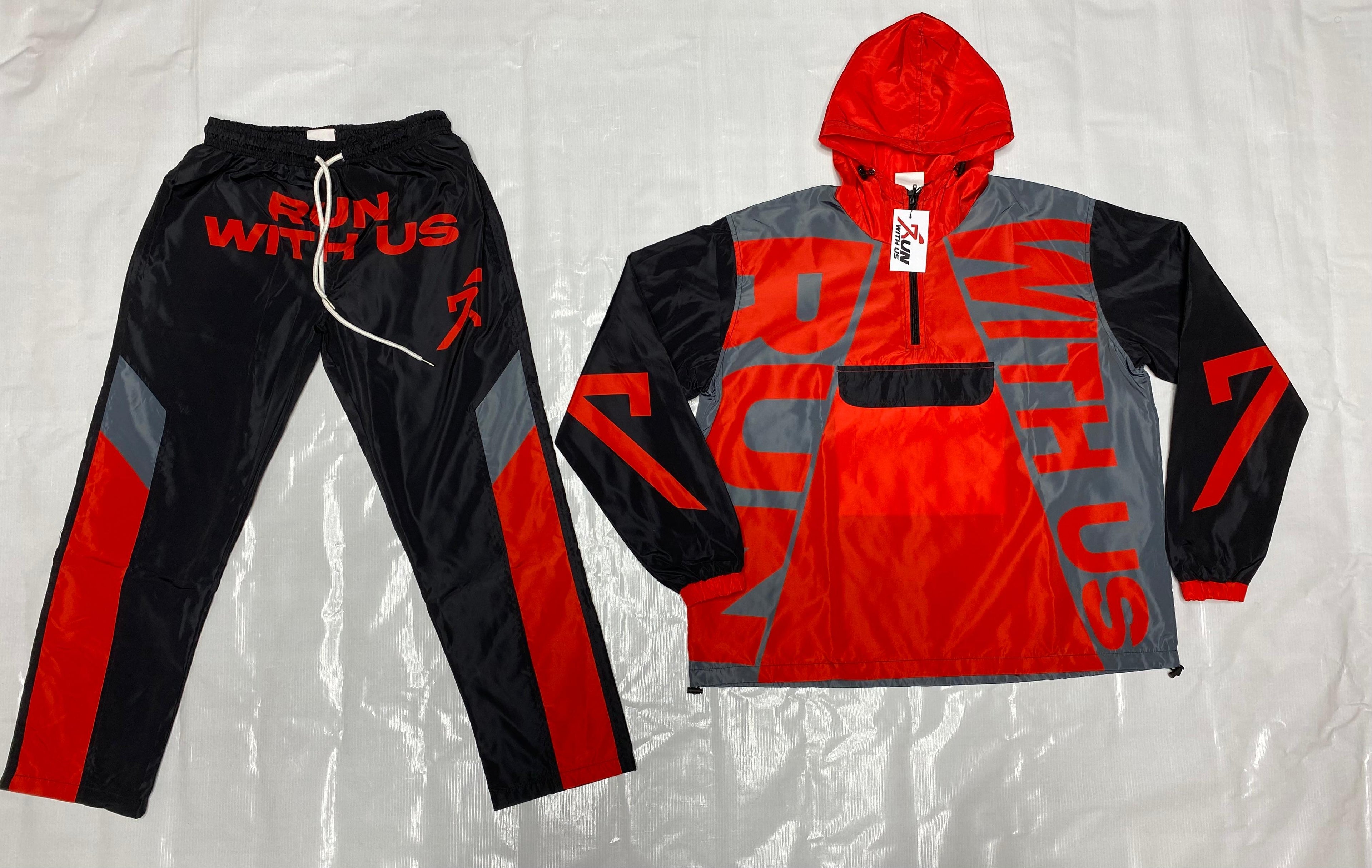 RUN WITH US-WINDBREAKER SET