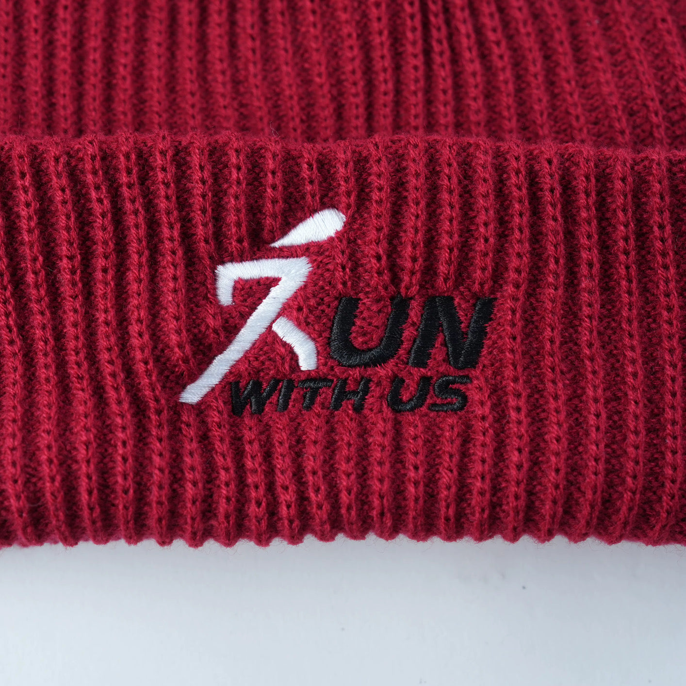 A Run With Us cotton beenie
