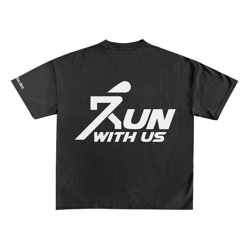 Run with us anxiety t-shirt