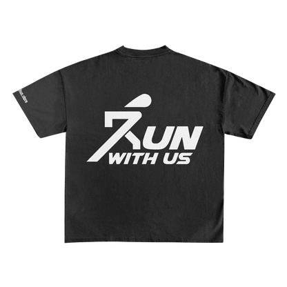 Run with us anxiety t-shirt