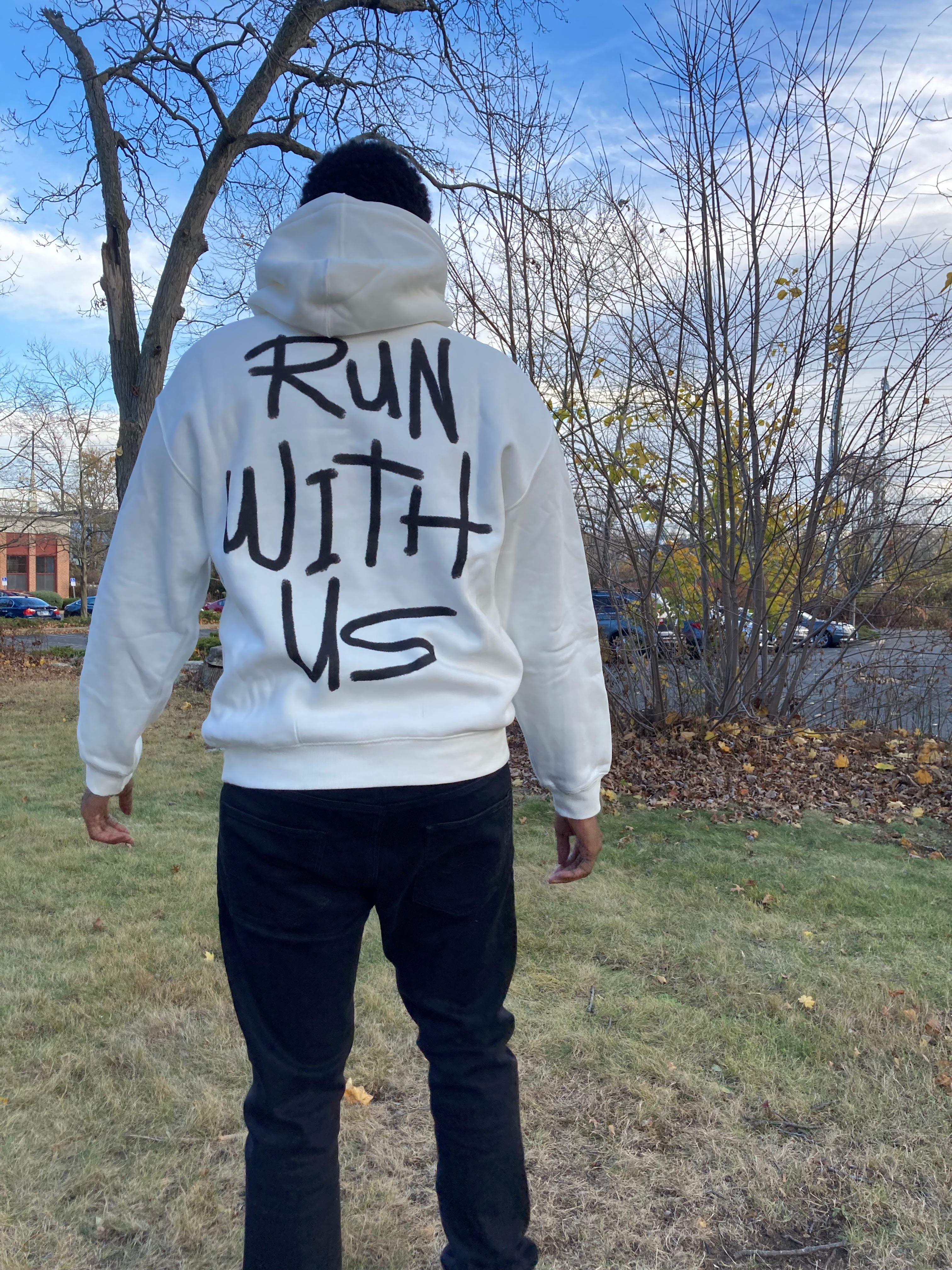 Run with us HOODIE TIME IS MONEY