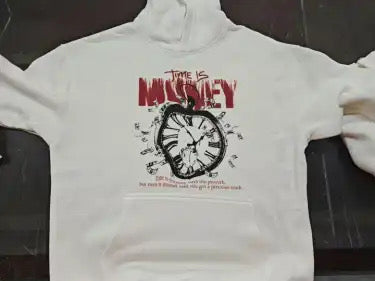 Run with us HOODIE TIME IS MONEY