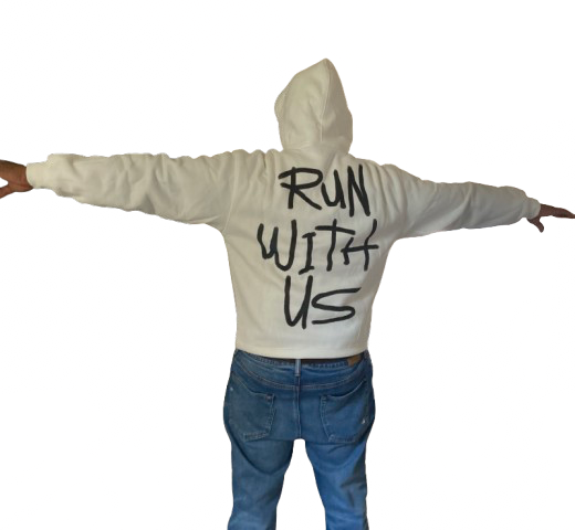 Run with us HOODIE TIME IS MONEY