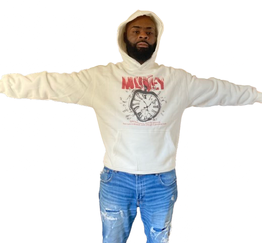 Run with us HOODIE TIME IS MONEY