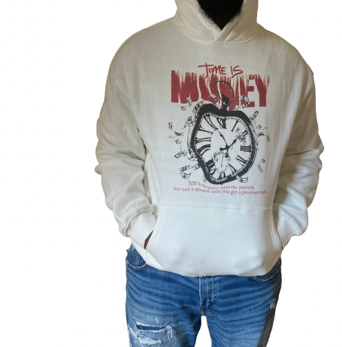 Run with us HOODIE TIME IS MONEY