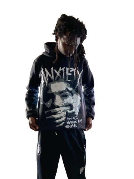 ACID WASH ANXIETY HOODIE