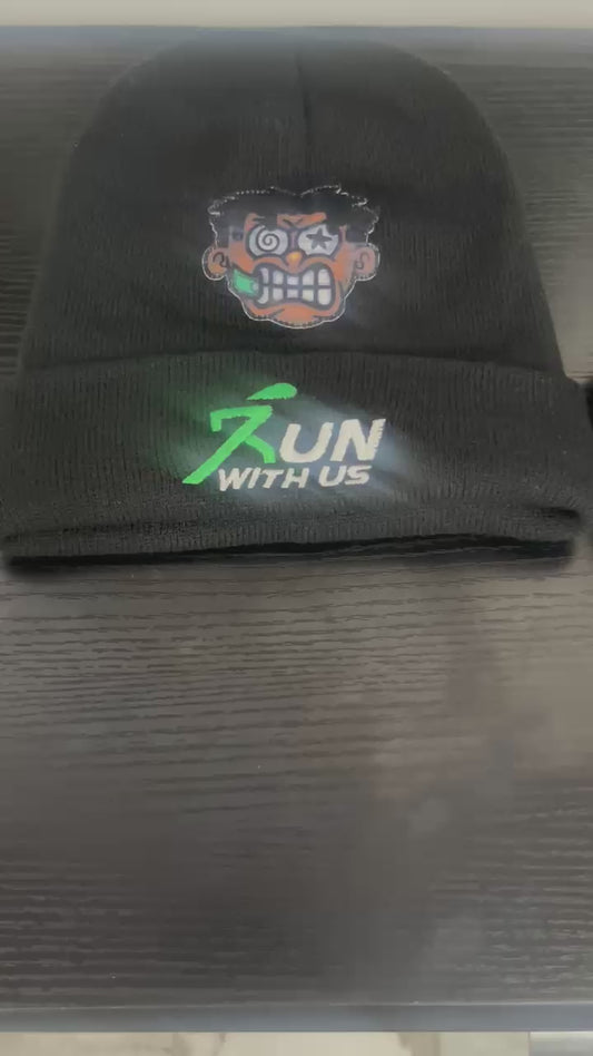 Run with us beanie