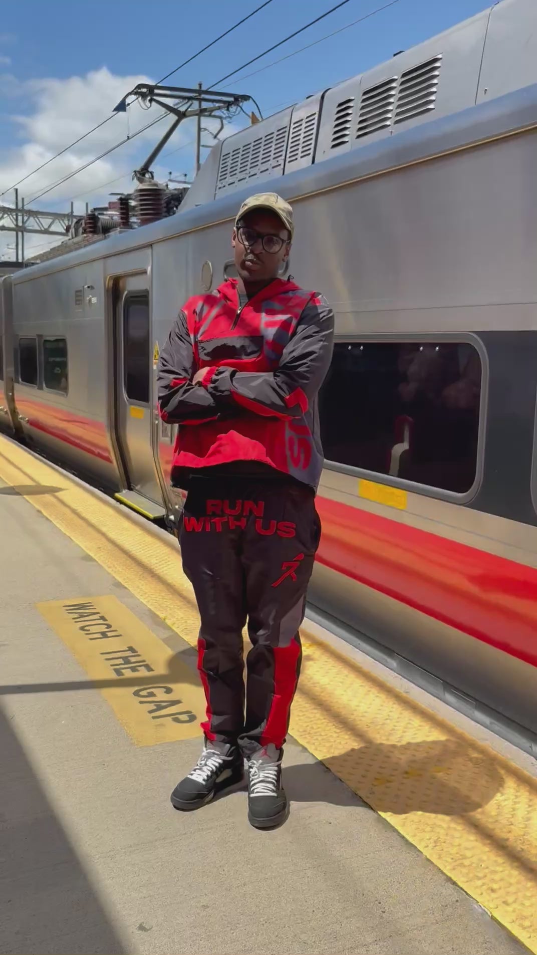 RUN WITH US-WINDBREAKER SET