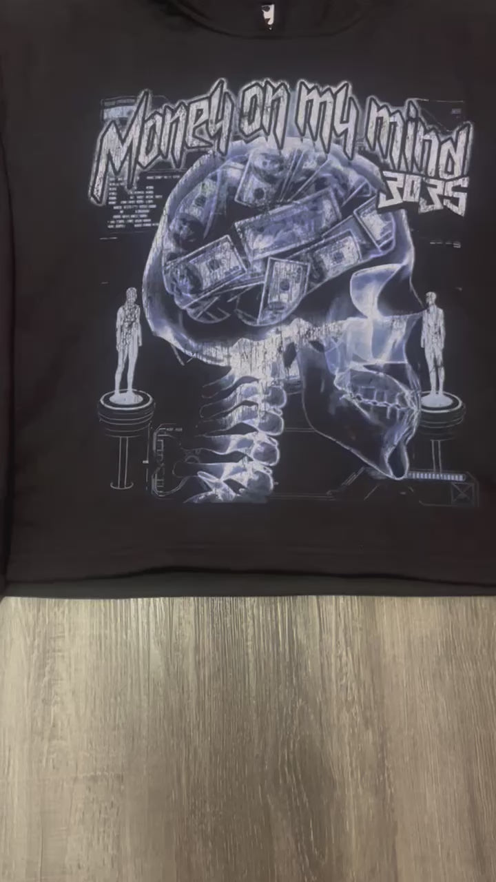 Run With Us, money on my mind hoodie